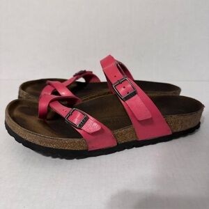Birkenstock Mayari Metallic Magenta Women's Sandals Size 40